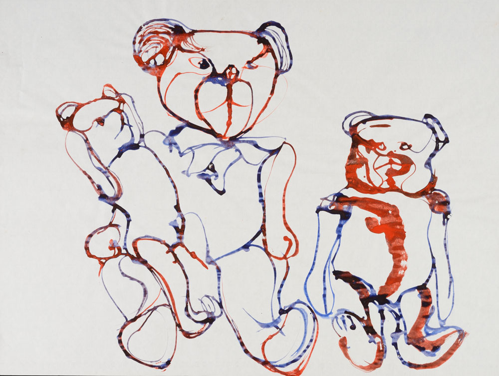 Des ours, dessin de Raymond Humbert